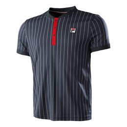 Abbigliamento Da Tennis Fila T-Shirt Stripes Button